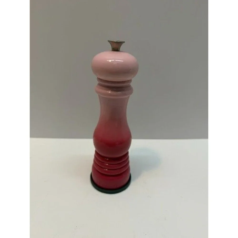 Retired!  Le Creuset Pink Gradient Ombre Classic Pepper Mill